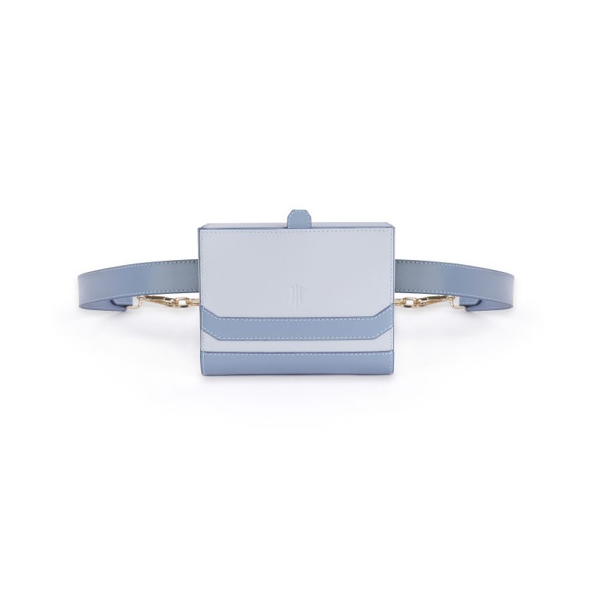 Flatiron Crossbody Bag in Ice Blue