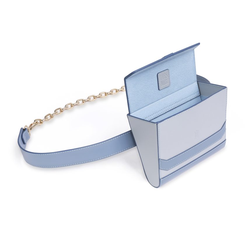 Flatiron Crossbody Bag in Ice Blue - Image 3