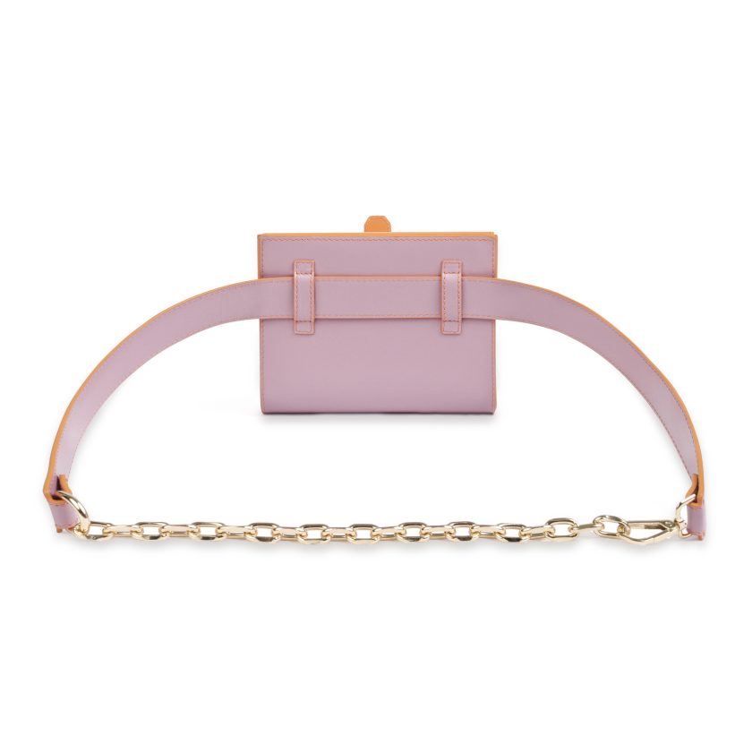 Flatiron Crossbody Bag in Nude - Image 2
