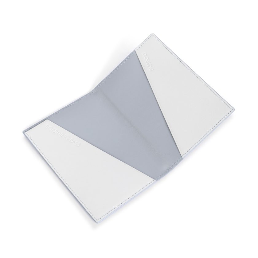 Passport Case in Ice Blue - Image 2