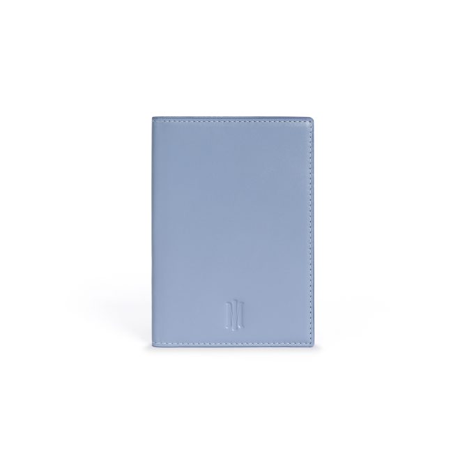 Passport Case in Denim Blue