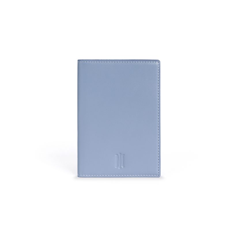 Passport Case in Denim Blue