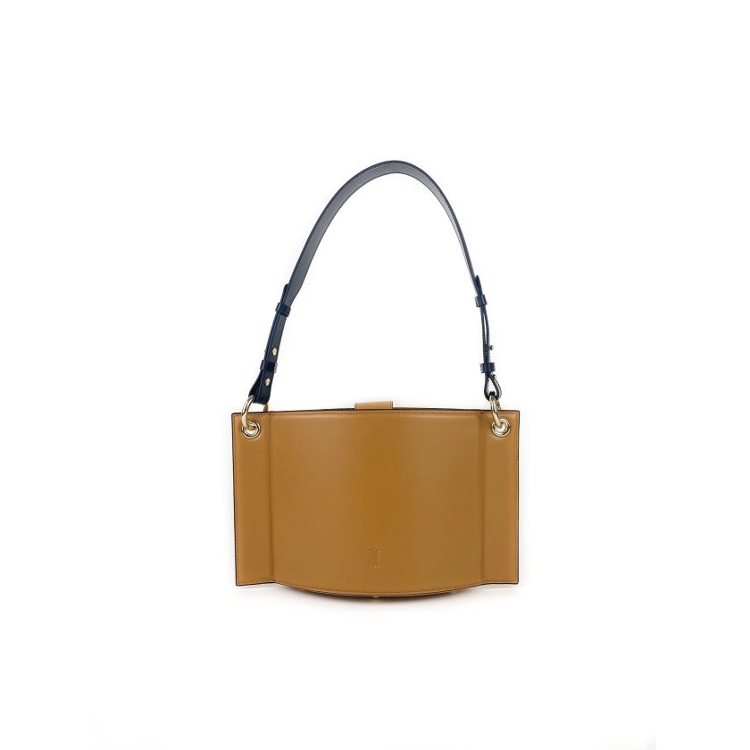 Space Bag in Tan and Black